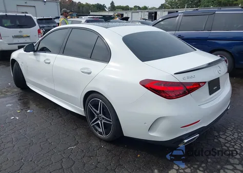 2024 Mercedes-Benz C 300 из США, поврежденный, VIN W1KAF4HB5RR224587